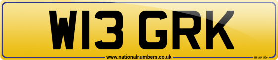 W13 GRK