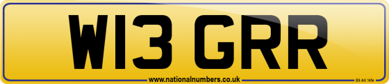W13 GRR