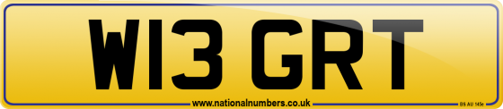 W13 GRT