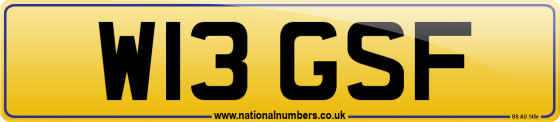 W13 GSF