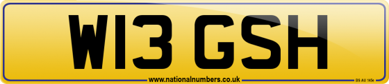 W13 GSH