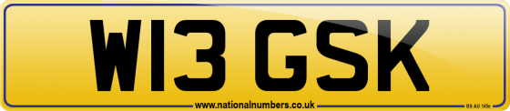 W13 GSK