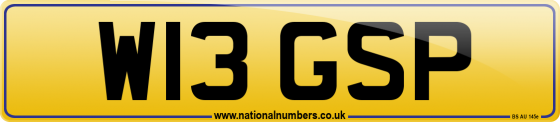 W13 GSP