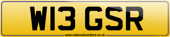 W13 GSR