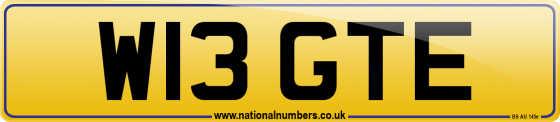 W13 GTE