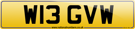 W13 GVW