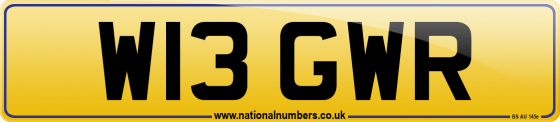 W13 GWR