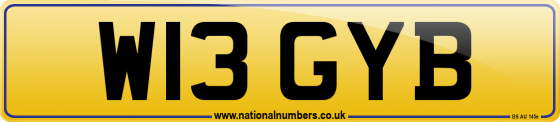 W13 GYB