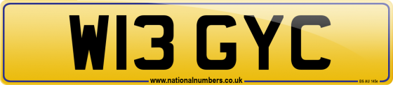 W13 GYC