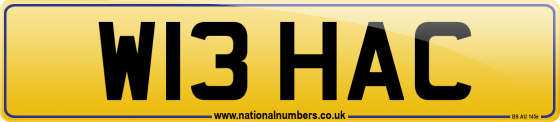 W13 HAC