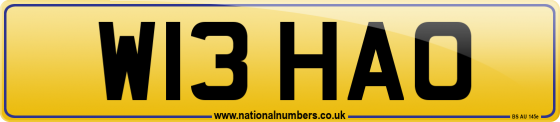 W13 HAO
