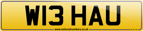 W13 HAU