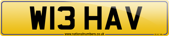 W13 HAV