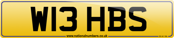 W13 HBS