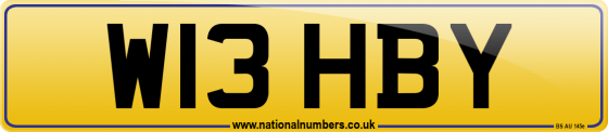 W13 HBY