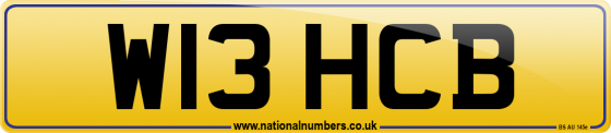 W13 HCB