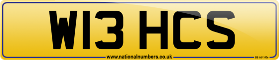 W13 HCS