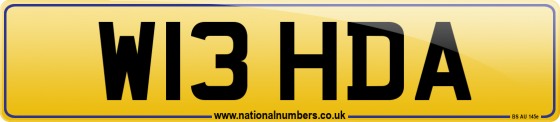 W13 HDA