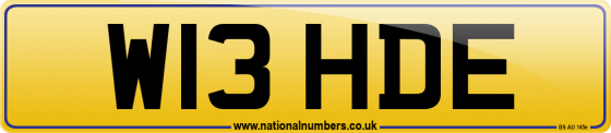 W13 HDE