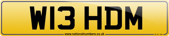 W13 HDM