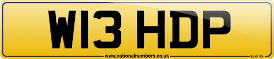 W13 HDP