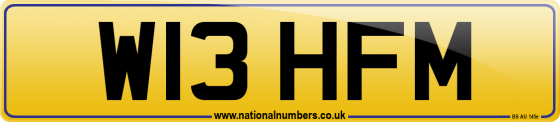 W13 HFM