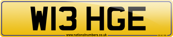 W13 HGE