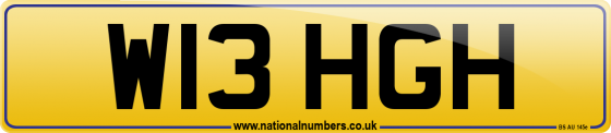 W13 HGH