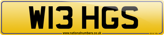 W13 HGS