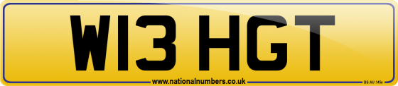 W13 HGT