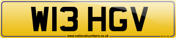 W13 HGV