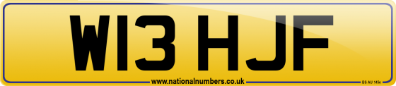 W13 HJF