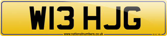 W13 HJG
