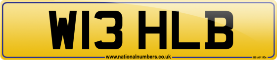 W13 HLB