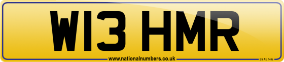 W13 HMR