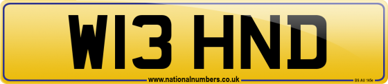 W13 HND