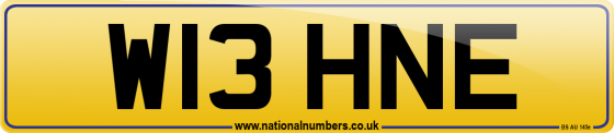 W13 HNE