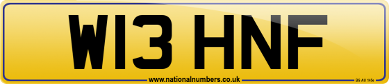 W13 HNF