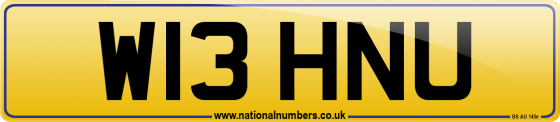 W13 HNU