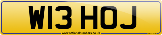 W13 HOJ