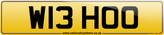 W13 HOO