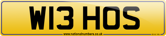 W13 HOS