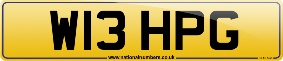 W13 HPG