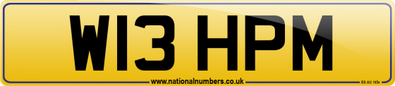 W13 HPM