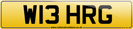 W13 HRG