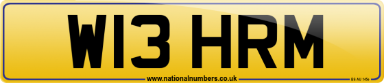 W13 HRM