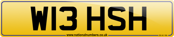 W13 HSH