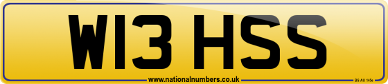 W13 HSS
