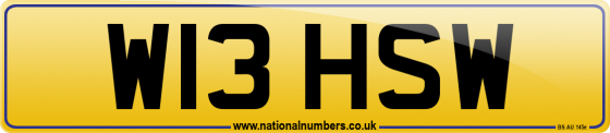 W13 HSW