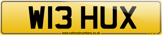 W13 HUX